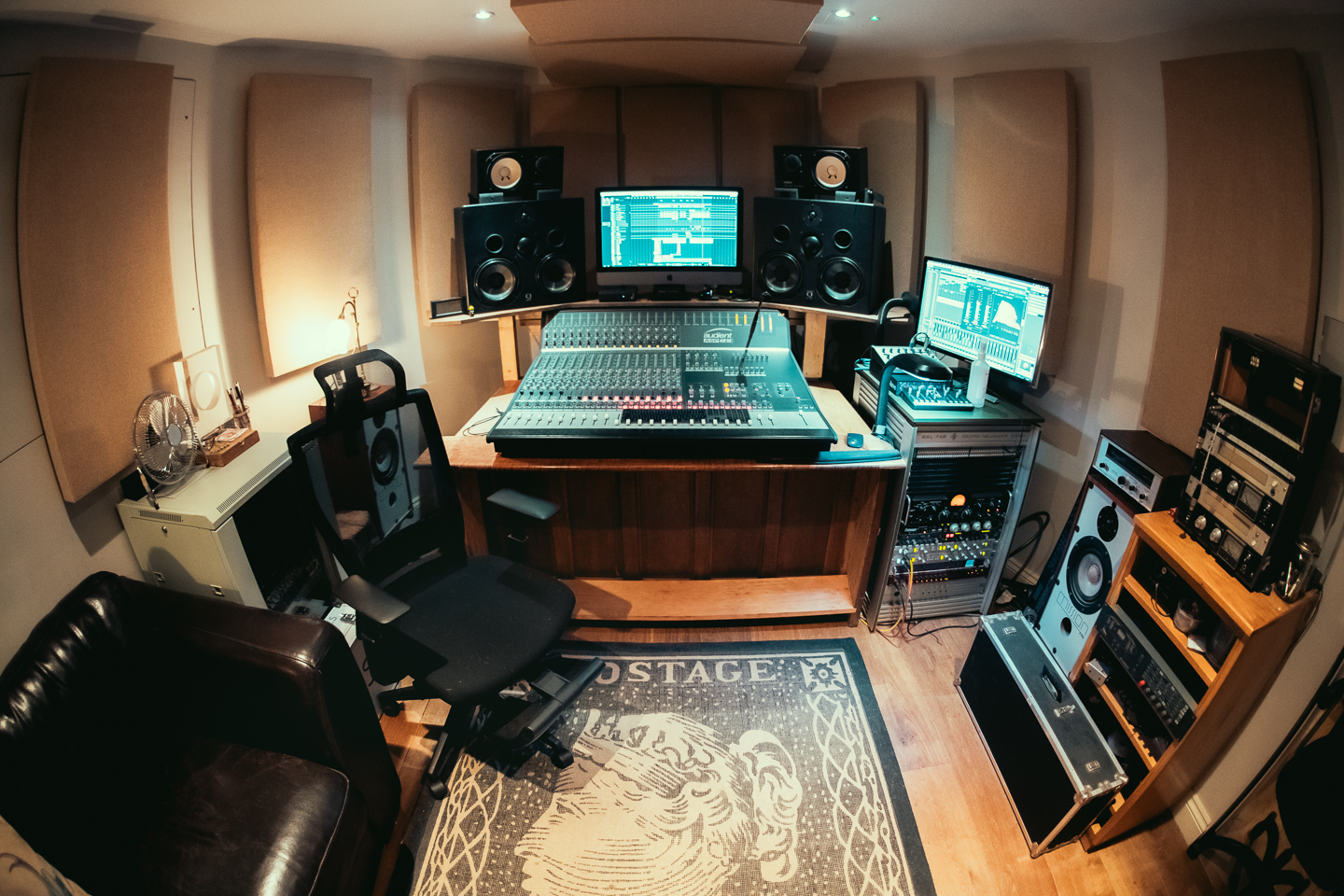 LEDE Design Control Room | Grand Chapel Studios